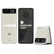 Motorola razr 40 (Vanilla Cream, 8GB RAM, 256GB Storage) | External AMOLED Display | 6.9″ AMOLED 144Hz Display | 64MP Main Camera | Android 13