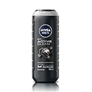 NIVEA MEN Active Clean Shower Gel,500 ml (Pack of 1)