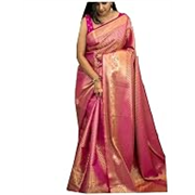 SGF11 Women’s Kanjivaram Soft Silk Saree With Blouse Piece