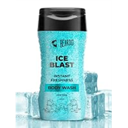 Beardo Ice Blast Body Wash For Men 200ml | Refreshing Menthol Cooling Instant Icy Cool Freshness Body Wash | Shower Gel For Summer Heat | For Skin Dryness