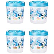 Aristo Store Queen111 Plastic Storage Container-320 ml (4 PCS SET)
