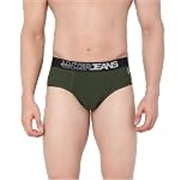 Underjeans Men Cotton Blend Brief