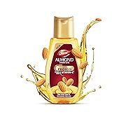 Dabur Almond Hair Oil – 500ml | Provides Damage Protection | Non Sticky Formula | For Soft & Shiny Hair | With Almonds, Keratin Protein, Soya Protein & 10X Vitamin E