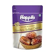 Happilo Essentials Classic Sultan Seedless Dates 500g