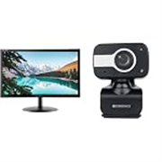 ZEBRONICS Zeb-V19Hd 18.5 Inch (46.99 Cm) Led Monitor with Supporting Hdmi, Vga Input, Hd 1366 X 768