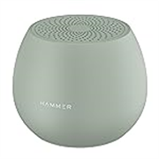 HAMMER Drop 5W Bluetooth Wireless Speaker with Twin Pairing, 1200 mAh Battery, 100H Standby Time, TWS Function, TF Card, USB Slot, Auto-Pairing, in-Built Mic, Type-C Charging, 52mm Driver (Green)