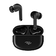 Itel T31 Truly Wireless in Earbuds with 30H Playtime, ANC Up to – 25Db Along with Transparency Mode, Quad Mic ENC, IPX5 Rating, 10MM Bass Boost Drivers, and Type C Fast Charging (Black)