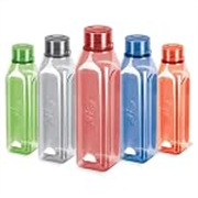 MILTON Prime Pack of 5 Water Bottles, 1 Litre Each I BPA Free I Food Grade Fridge Bottle Set I Leak Proof Bottles for Travel, Work, Assorted