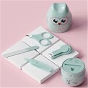 Lifelong Cuppy Baby Nail Trimmer for Newborns | 4 in 1 Baby Nail Care & Grooming Kit, Nail Cutter, Tweezer, Filer, & Scissors for Baby Boy & Girl – Complete Baby Manicure Set (LLCGK01, Light Green)