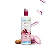 Mamaearth Onion Hair Oil with Onion Oil & Redensyl for Hair Fall Control | Boosts Hair Growth | Adds Strength & Shine | 200 ml