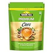 Tata Tea Premium Care Black Tea 1kg, Delicious Tea with Goodness of Tulsi, Mulethi, Ginger, Brahmi & Elaichi, Trusted Quality Tea, Loose Leaves