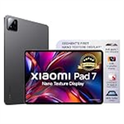 XIAOMI Pad 7 Nano Texture Display [Smartchoice] | Snapdragon 7+ Gen 3| 3.2K Display (28.44 cm /11.2″) Tablet| 12GB, 256GB| Anti-Reflective| Anti-Glare| HyperOS 2| Dolby Vision Atmos | Graphite Grey