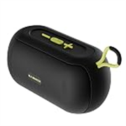 HAMMER Wave 10W Bluetooth Speaker Up to 8 Hours Playtime, TWS Function, Made in India, Built-in Mic, BTv5.4, USB Port, Type-C Interface Wireless Bluetooth Speaker with Hanging Loop (Black)