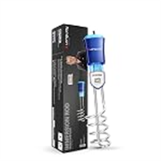 Longway LWIR01 2000W Immersion Water Heater Rod | Water Proof | Shock Proof Body | Heavy Element with Nickel Coated | Instant Fast Heating | ISI Certified | 2 Years Replacement Warranty (Blue)