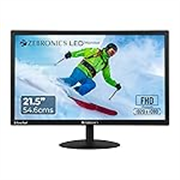 Zebronics 21.5” (54.6cm) LED Monitor, FHD 1920×1080, 250nits Brightness, Dual Input – HDMI/VGA, 2000000:1 Dynamic Contrast Ratio, 16.7M Colors, 16:9 Aspect Ratio, Wall Mountable (EA 122)