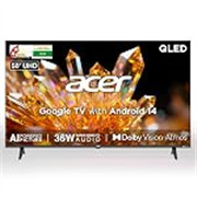 Acer 127 cm (50 inches) Ultra V Series 4K Ultra HD Smart QLED Google TV AR50QDVGU2875BD