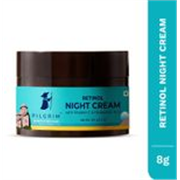 Pilgrim Retinol Night Cream with Vitamin C | Anti Ageing | For Wrinkles & Fine Lines (8 g)
