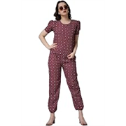 POPWINGS Women 2 Pieces Jumpsuit