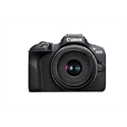 Canon EOS R100 24.1 MP Mirrorless Camera (Black) with RF-S18-45mm f/4.5-6.3 is STM Optical Zoom Lens | 4k Video
