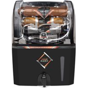 Kinsco Aqua Punch 15 L RO + UV + UF + Copper + TDS Control Water Purifier with Prefilter (Black)