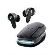 GOBOULT Astra Neo Bluetooth in Ear Earbuds with 70H Playtime, 40mm Bass Driver, Zen ENC Mic, Type-C Charging, Bluetooth 5.4, Low Latency Gaming, Made in India, Wireless Earbud (Black)