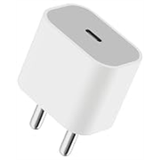 iPhone Charger Adapter 20W Type C (MFi-Certified) for iPhone 17/17 Air/17 Pro/17 Pro Max,16/16 Plus/Pro/Pro Max, 15/14/13/12/11 Series with PD 3.0 USB-C Fast Charging Adaptor BIS Certified