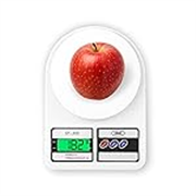 CRAE SF-400 Digital Kitchen Weighing Scale | 10Kg x 1g Precision | 1 year (6+6 months) warranty | Food Scale with LCD Display for Cooking, Baking, Meal Prep & Healthy Diet | (White)