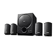 Sony SA-D40M2 All in One 4.1ch Home Theatre System with 100W Power Output and Powerful Subwoofer – Black (Model no.YY2090C)