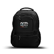 Everyday Compact Laptop Backpack with USB Charging Port | 30L | Water-Resistant Slim Office & College Bag | Fits Upto 46cm Laptop | Lightweight, Polyester – Black