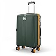 Safari Medium Polycarbonate Spinner Thorium Neo 8 Wheels 66Cm Size Check-in Trolley Bag, Hard Case, 360º Wheeling Luggage for Men & Women, Travel Bag, Suitcase for Travel, Dusk Green