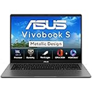 ASUS Vivobook S14, Intel Core Ultra 7 255H, Metallic Design Laptop(Intel iGPU/16GB RAM/512GB SSD/FHD+/14″/60Hz/Windows 11/M365 Basic (1Year)*/Office Home 2024/Matte Gray/1.4 Kg) S3407CA-LY083WS
