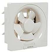 Havells Ventil Air DX 200mm Exhaust Fan | Strong Air Suction, Rust Proof Body and Dust Protection Shutters |Suitable for Bathroom, Kitchen, and Office| Warranty: 2 Years | (Pack of 1, Off White)