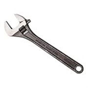 Eastman Adjustable Wrenches Set Of 1Pcs, 08/200 Mm, Phosphate Finish Fully Hardened And Tempered Plumbing Tools, Adjustable Wrench for All Nut Sizes, Black Phosphate Coating (E-2051P)