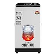 BLACK+DECKER 7.5 Kg 5 Star Fully-Automatic Top Loading Washing Machine(2023 Model, Bxwd01175In, White, In-Built Heater, Bldc Motor Drive)