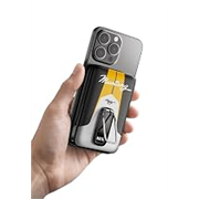 GOBOULT Mustang Ampvault V10 10000 mAh Wired & Wireless Power Bank (Phantom Black, Lithium Polymer, Fast Charging for Earbuds, Mobile, Smartwatch, Speaker, Tablet, USB Type-C, Digital Display)