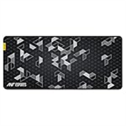 Ant Esports Pyramid Mouse Pad Gaming Mouse Pad Extended Mouse Mat (35.4*15.74*2mm) for Mouse Keyboard with Stitched Edges Waterproof Non-Slip Base Mousepads for Office Home Shop Gaming Extra Large