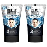 Fair and Handsome Instant Radiance Face Wash | Pro-Peptide | Instant Radiance| Washes of Fine Pollutants | Cooling Freshness | 100g (Pack of 2)