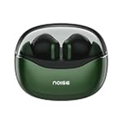Noise Buds VS601 Wireless Earbuds, Bluetooth Earbuds with 50H Playtime, Quad Mic ENC for Clear Calls, 10mm Drivers, Dual Device Pairing, Transparent Case Design, Deep Bass, BT v5.3 (Emerald Green)