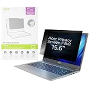 acer 15.6″ Privacy Screen Filter – 60° viewing angle, anti-glare, blue light filter, antimicrobial protection. Dual-sided: glossy or matte. Includes 4 attachment options. Designed by Targus.