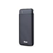 Foxin FPB 147 Poly 10000mAh Power Bank | 12W Fast Charging | Dual USB Output (2.4A) | Type-C & Micro USB Input | LED Indicators | Made in India | Compatible with Smartphones, TWS, Smartwatch & More