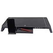 iball ICEPAD PC30 Multi-Functional Stand, Storage Drawer + Mobile Stand, 10 RGB Modes, Load Capacity up to 30 kg.,2 Height Adjustment, Perfect Desk Organizer, Designed for Gaming/Office/Home Usage