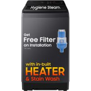 Samsung 8 kg 5 Star, Hygiene Steam, Ecobubble, Quick Wash, Soft C…more