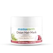Mamaearth Onion Hair Mask – 200 g | With Onion Oil and Organic Bamboo Vinegar | For Hair Fall Control | Reduces Hair Fall | Repairs Damaged Hair