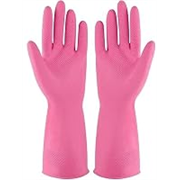 Reusable Household Gloves Dishwashing Kicthen gloves Bathroom Cleaning Pet Hair Care Car Washing (Pack of 2 Pair)