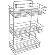 Kombuis Kitchenware Utensil Kitchen Rack 3 Layer Wall Mount Stain…more