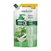 Medimix Ayurvedic Nature Care Hand Wash Refill With Neem, Tulsi & Aloe Vera For Soft & Odour-Free Hands 675ml | 99.9% Germ Protection | Shop Herbal | Natural | Soap-free | 100% Vegan