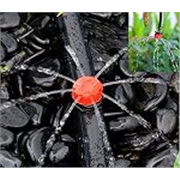 DIY Crafts Drip Irrigation Kits Watering System Tubing Connectors Atomizing Nozzle Mister Dripper Accessory for Plant Watering (5-50 Only Red Dripper/Sprinkler) (5 Pcs., Only Red Dripper/Sprinkler)