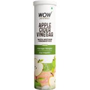 WOW Life Science Apple Cider Vinegar Effervescent Tablet + Probiotics For Weight Management (15 Tablets)
