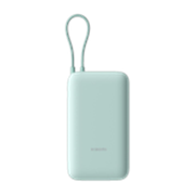 Mi 20000 mAh 22.5 W Compact Pocket Size Power Bank (Luxe Green, Lithium Polymer, Fast Charging for Mobile, Earbuds, Smartwatch, Tablet)