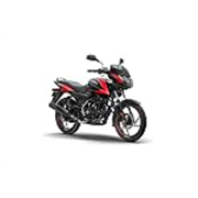 Bajaj Pulsar 125 Neon Disc Bike Ebony Black Racing Red Booking for Ex-Showroom Price